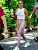 Jennifer Lopez Booty, Going to a Gym in New York