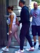 Jennifer Lopez Booty, Going to a Gym in New York