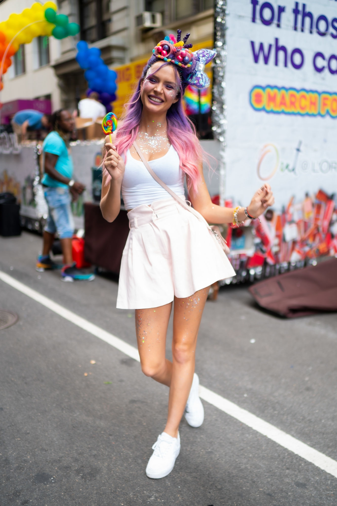 Josephine Skriver at WorldPride NYC 2019