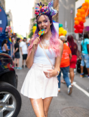 Josephine Skriver at WorldPride NYC 2019
