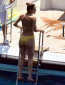 Katharine McPhee Booty On a Yacht in Capri, Italy