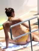 Katharine McPhee Booty On a Yacht in Capri, Italy