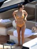 Katharine McPhee Booty On a Yacht in Capri, Italy