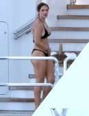 Katharine McPhee Booty in Bikini in Capri