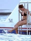 Katharine McPhee Booty in Bikini in Capri