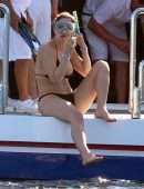 Katharine McPhee Booty in Bikini in Capri