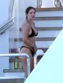 Katharine McPhee Booty in Bikini in Capri