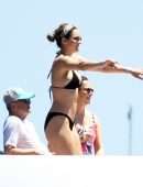 Katharine McPhee Booty in Bikini in Capri