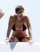 Katharine McPhee Booty in Bikini in Capri