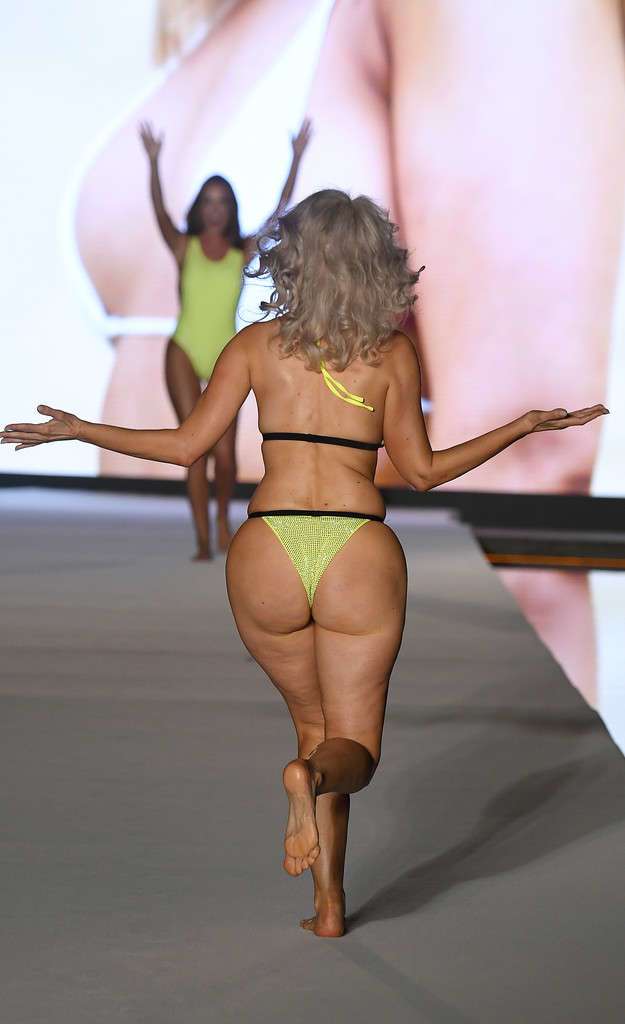 Kathy Jacobs at 2019 Sports Illustrated Swimsuit Runway Show at Miami Swim Week