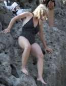 Katy Perry Booty in Swimsuit in Spain
