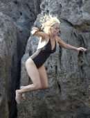 Katy Perry Booty in Swimsuit in Spain