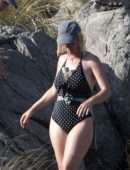 Katy Perry Booty in Swimsuit in Spain