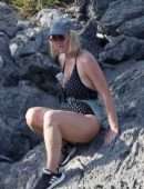 Katy Perry Booty in Swimsuit in Spain