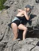 Katy Perry Booty in Swimsuit in Spain
