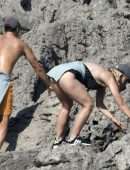Katy Perry Booty in Swimsuit in Spain