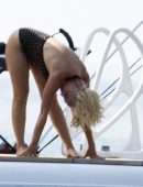 Katy Perry Booty in Swimsuit in Spain