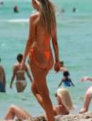 Kellie Stewart in Bikini at Miami Beach