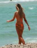 Kellie Stewart in Bikini at Miami Beach