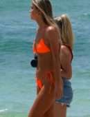 Kellie Stewart in Bikini at Miami Beach