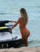 Kellie Stewart in Bikini at Miami Beach