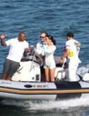Kendall Jenner Going to a Yacht to Celebrate the 4th of July in Malibu