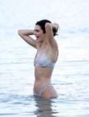 Kendall Jenner in Bikini at a Beach in Mykonos, Greece