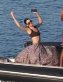 Kendall Jenner on a Boat in Mykonos