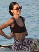 Kendall Jenner on a Boat in Mykonos