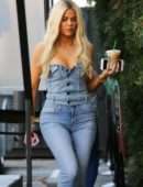 Khloe Kardashian Booty in Jeans Out in Los Angeles