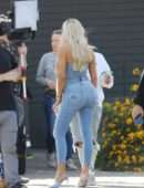 Khloe Kardashian Booty in Jeans Out in Los Angeles