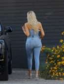 Khloe Kardashian Booty in Jeans Out in Los Angeles