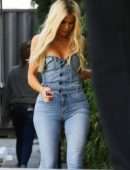 Khloe Kardashian Booty in Jeans Out in Los Angeles