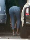 Khloe Kardashian Booty in Jeans Out in Los Angeles