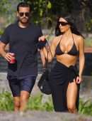 Kim Kardashian Boobs and Booty in Swimsuit in Costa Rica