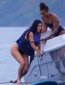 Kim Kardashian Boobs and Booty in Swimsuit in Costa Rica