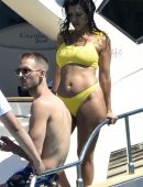 Kourtney Kardashian Big Booty on a Yacht in Corsica