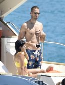 Kourtney Kardashian Big Booty on a Yacht in Corsica
