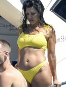 Kourtney Kardashian Big Booty on a Yacht in Corsica