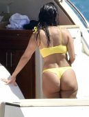 Kourtney Kardashian Big Booty on a Yacht in Corsica