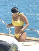Kourtney Kardashian Big Booty on a Yacht in Corsica