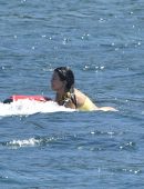 Kourtney Kardashian Big Booty on a Yacht in Corsica