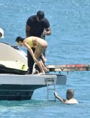 Kourtney Kardashian Big Booty on a Yacht in Corsica