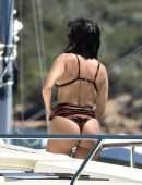 Kourtney Kardashian Booty, On a Yacht off the Island of Sardinia