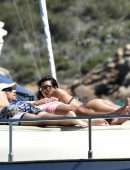 Kourtney Kardashian Booty, On a Yacht off the Island of Sardinia