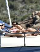 Kourtney Kardashian Booty, On a Yacht off the Island of Sardinia
