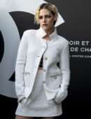 Kristen Stewart at Noir et Blanc de Chanel F/W 19 Makeup Collection, Yachts De Paris