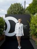 Kristen Stewart at Noir et Blanc de Chanel F/W 19 Makeup Collection, Yachts De Paris