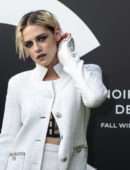 Kristen Stewart at Noir et Blanc de Chanel F/W 19 Makeup Collection, Yachts De Paris