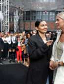 Lena Gercke Leggy at LeGer by Lena Gercke Fashion Show at About You Fashion Week in Berlin